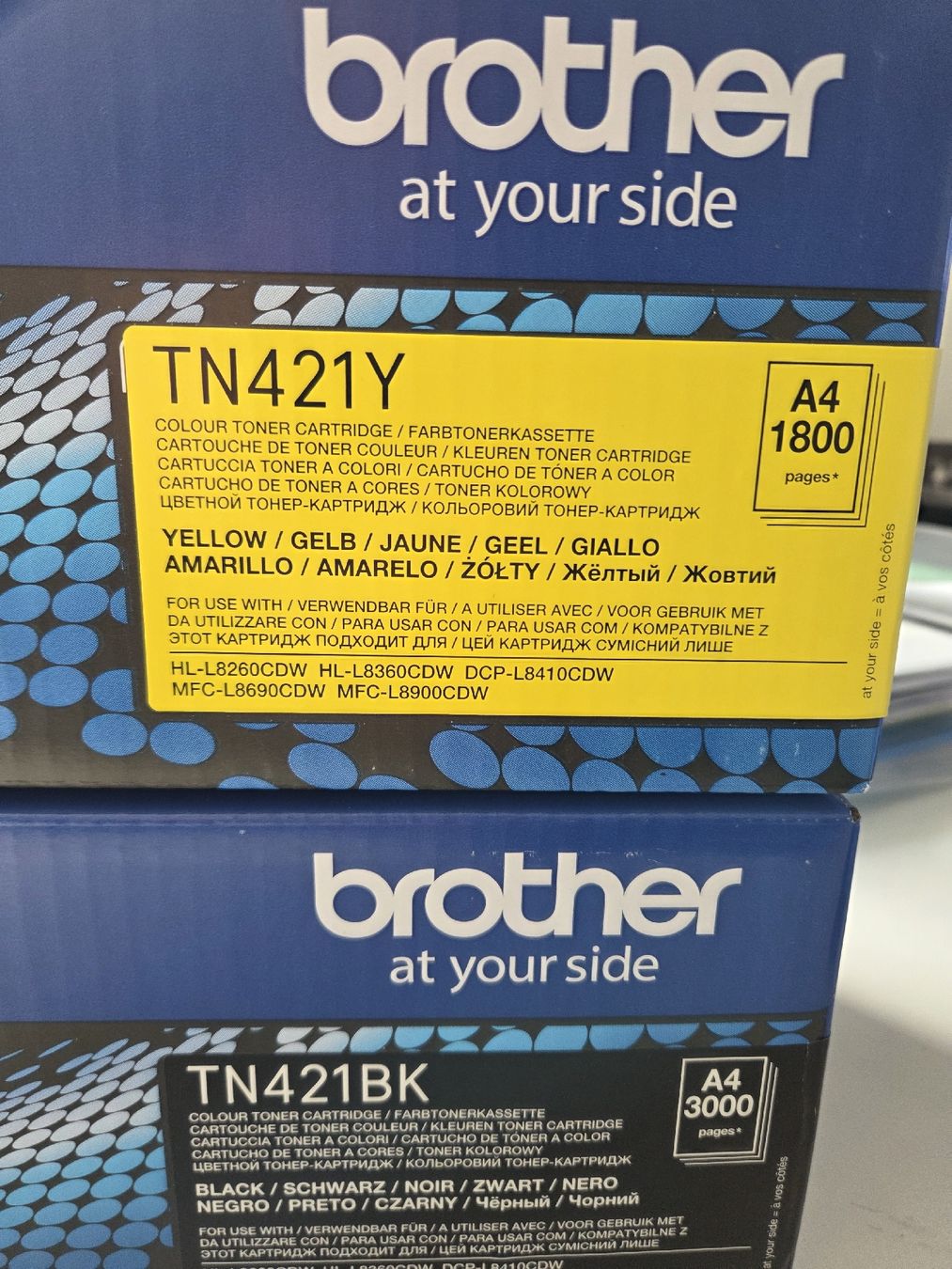 Brother Cartucce per stampanti & toner: Neue Originale Brother 421 Druckerpatronen-Set – Nuovo e nell'imballaggio originale da Würenlingen venduto da CayenneExpress 4