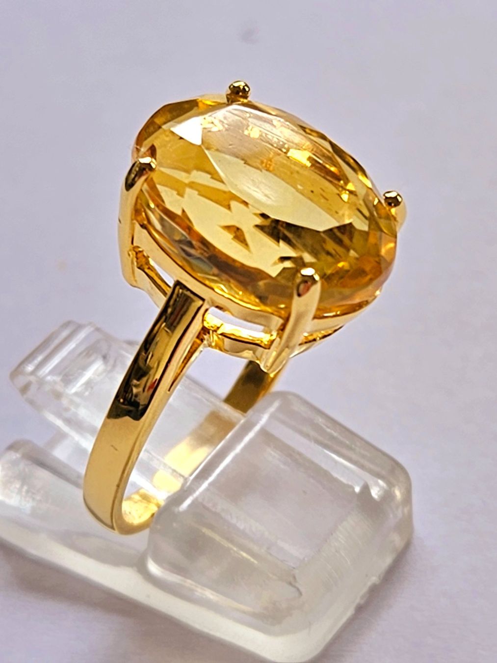 Anelli: Citrin Goldring 22 Karat – Nuovo (secondo la descrizione) da Zürich venduto da Benedikt21 6