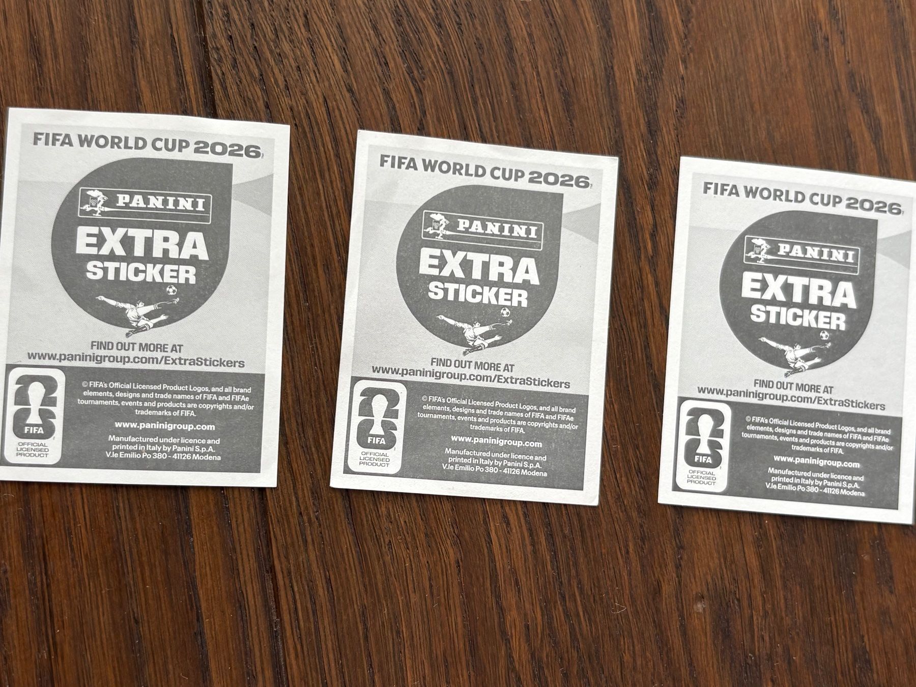 Panini Sammelbilder & Trading cards: 3 Extra sticker silver – Neu (gemäss Beschreibung) aus St-Sulpice VD von dxf_rny9 1