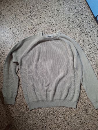 Pull sweat maille Zara khaki XL