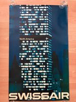 Swissair Plakat 1964 North America Manfred Bingler
