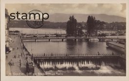 Sehr alte AK Genève _ Quai des Bergues et les Ponts