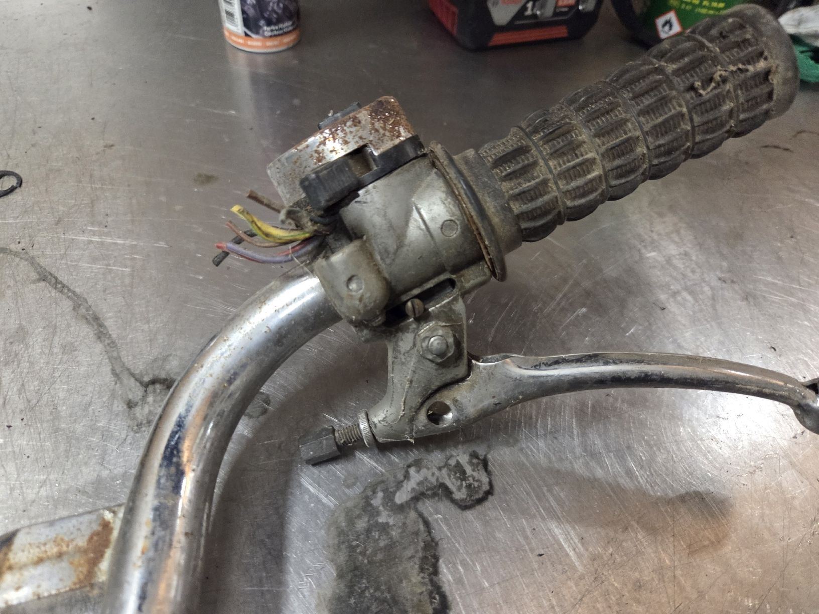 Sachs Pièces pour mobylette: Puch Sachs Lenker mit Schaltgriff Set – D'occasion à Eichberg par Schmid-Motos 7