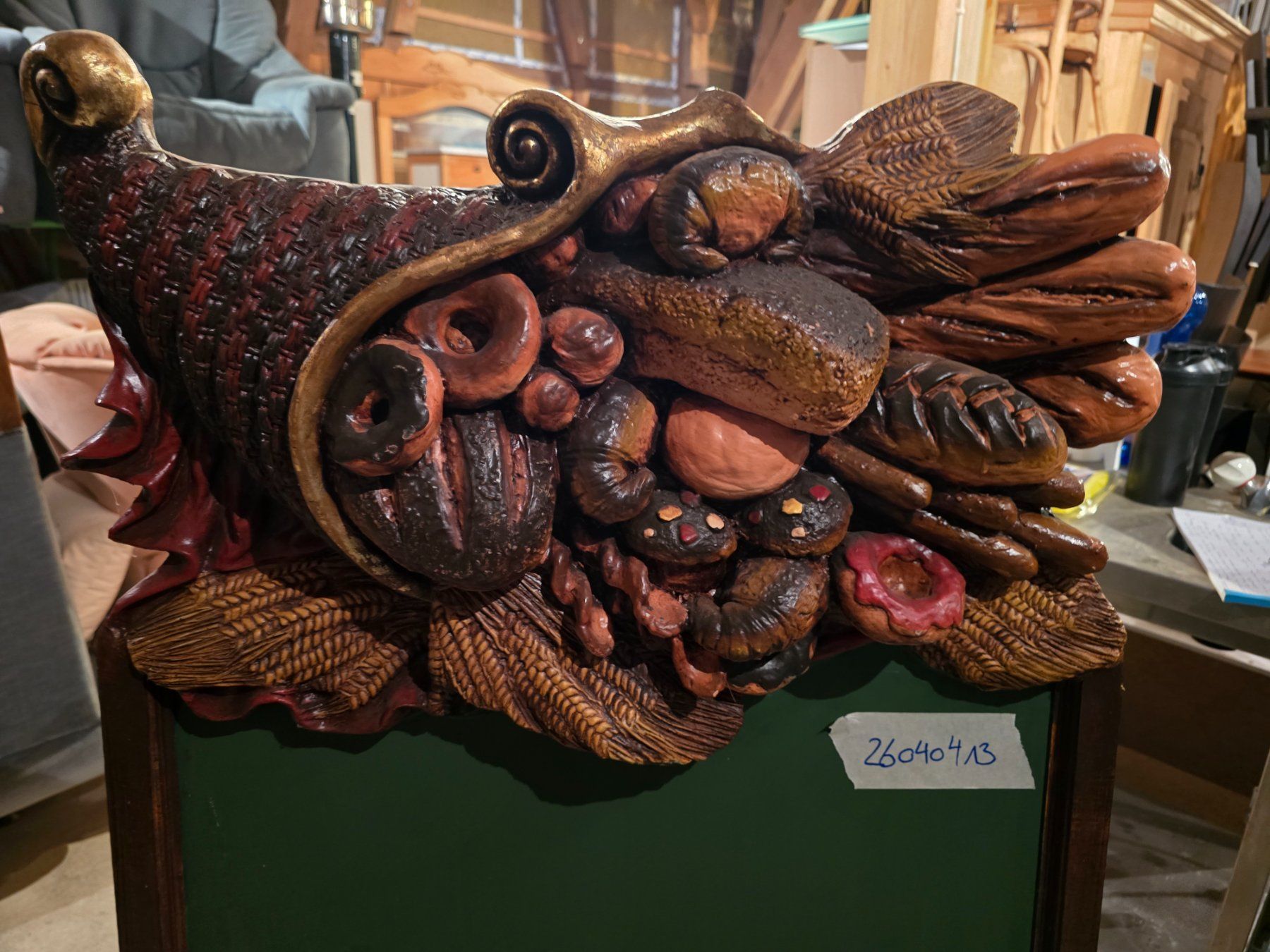 Tutte le decorazioni: Ausstelltafel mit Brotmotiv – Usato da Rorschacherberg venduto da snOOpydOg11 1
