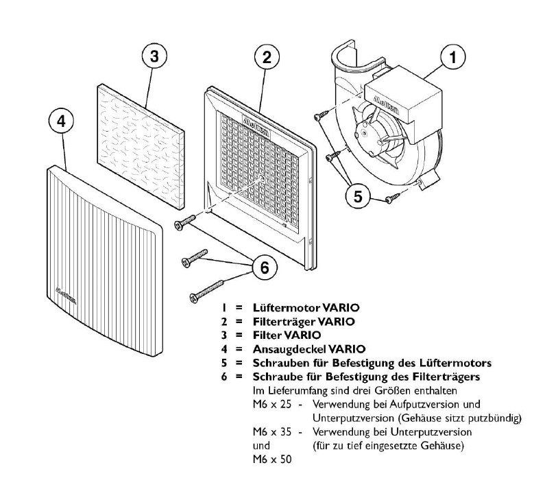 Ventilatori: WC-Ventilator – Nuovo e nell'imballaggio originale da Bülach venduto da Info1bkp244