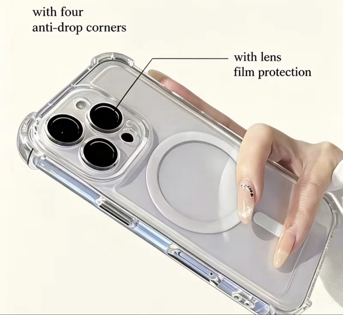 Cover & Protezioni schermo: Coque pour iPhone 18 Pro Max, transparente, avec MagSafe – Nuovo e nell'imballaggio originale da Lausanne venduto da Licio7 1