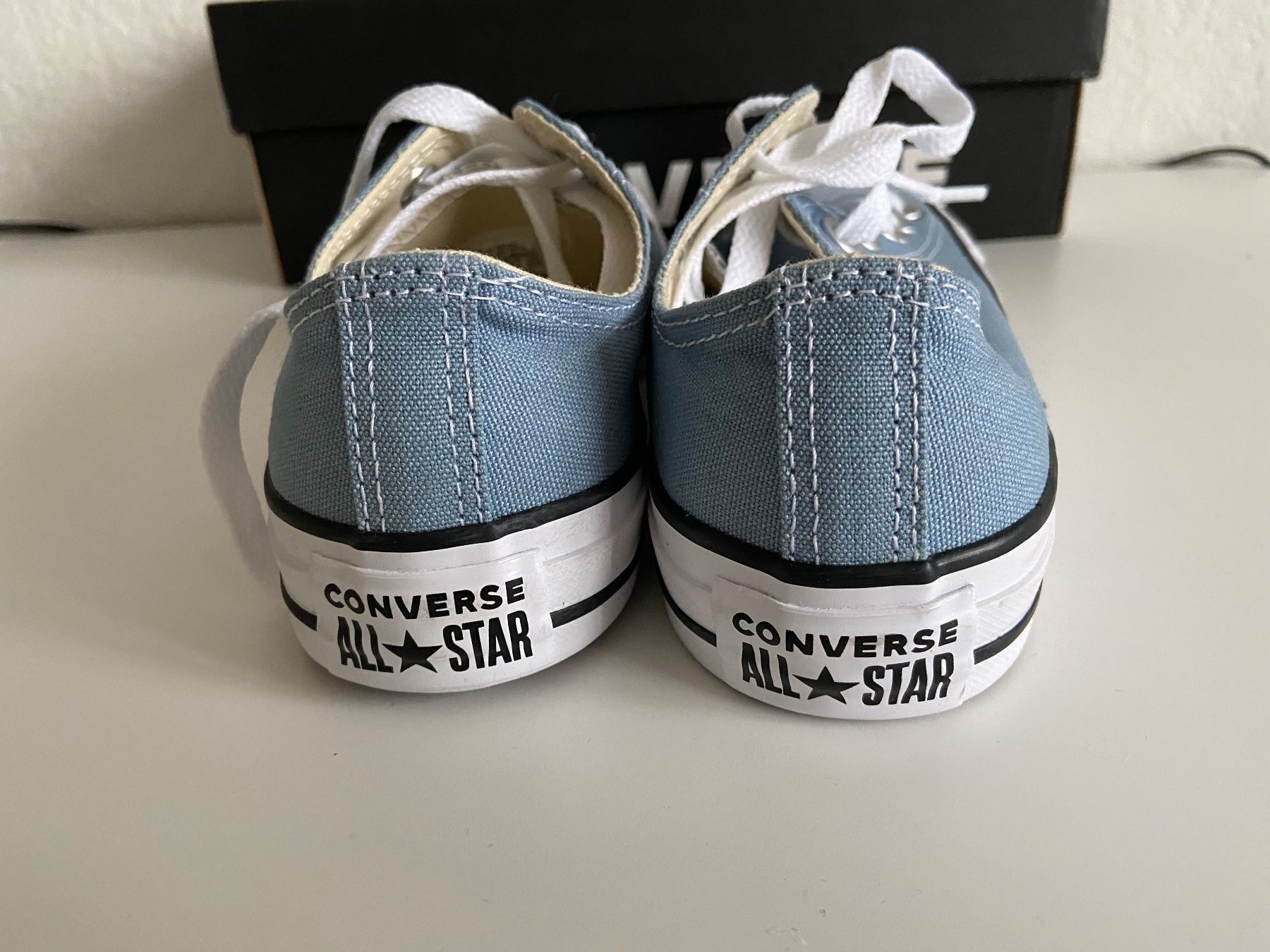 Converse Scarpe da donna: Neue Converse Hellblau - Grösse 37 – Nuovo e nell'imballaggio originale da Bern venduto da Javero 5