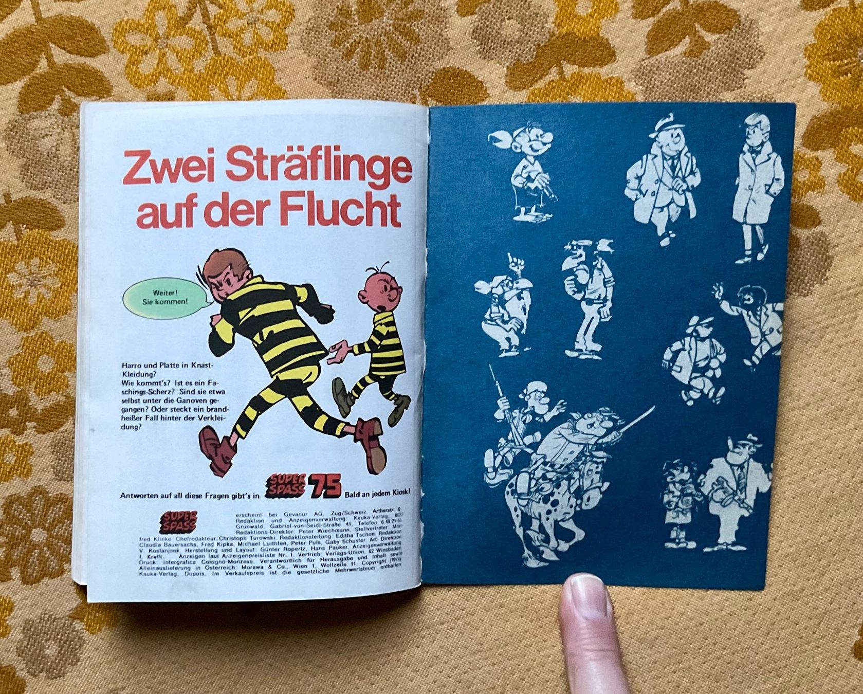 Fumetti: Super Spass Taschenbuch 74 von 1974 – Usato da Endingen venduto da nathan05 8