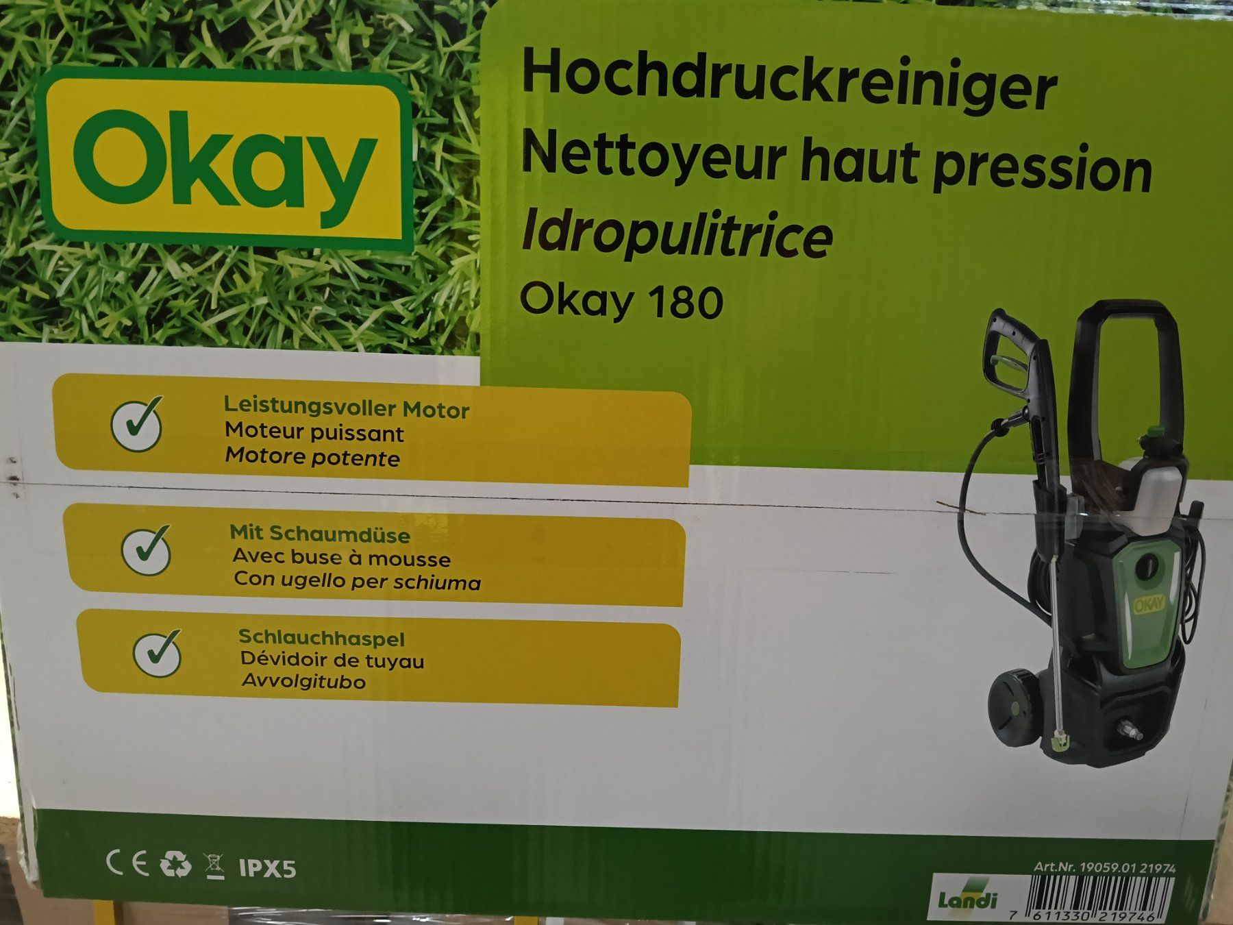 Idropulitrici ad alta pressione: Hochdruckreiniger 180Bi – Nuovo e nell'imballaggio originale da Schötz venduto da zuljin 1