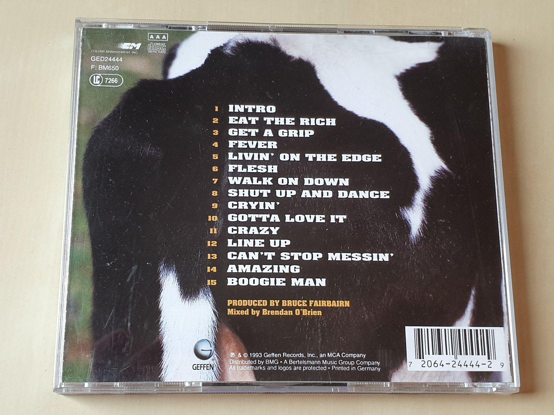 CDs: Aerosmith Get a Grip – D'occasion à Stansstad par collectorsshop 1