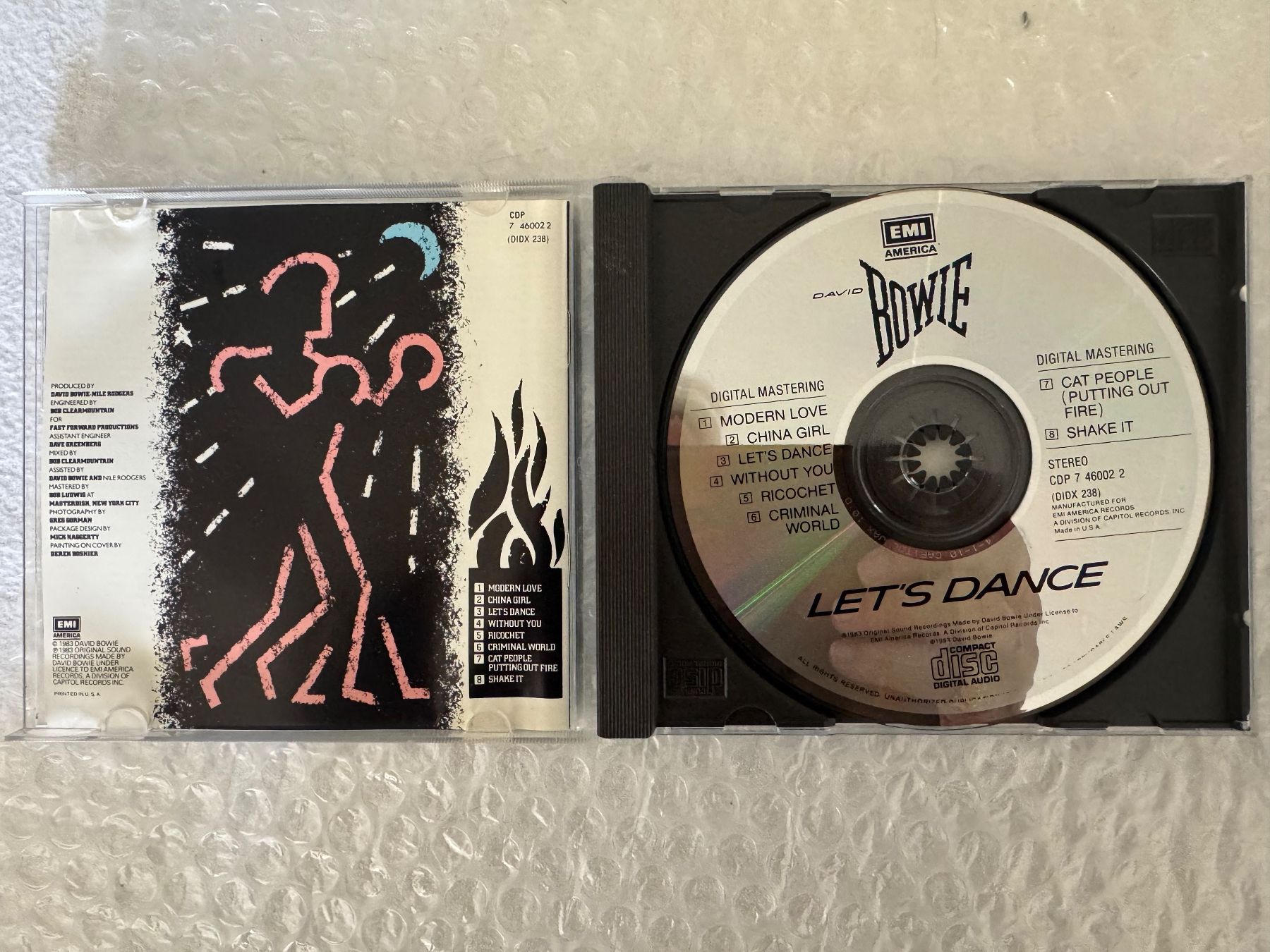 CD: David Bowie - Let‘s Dance – Usato da Duggingen venduto da Kisha010 1