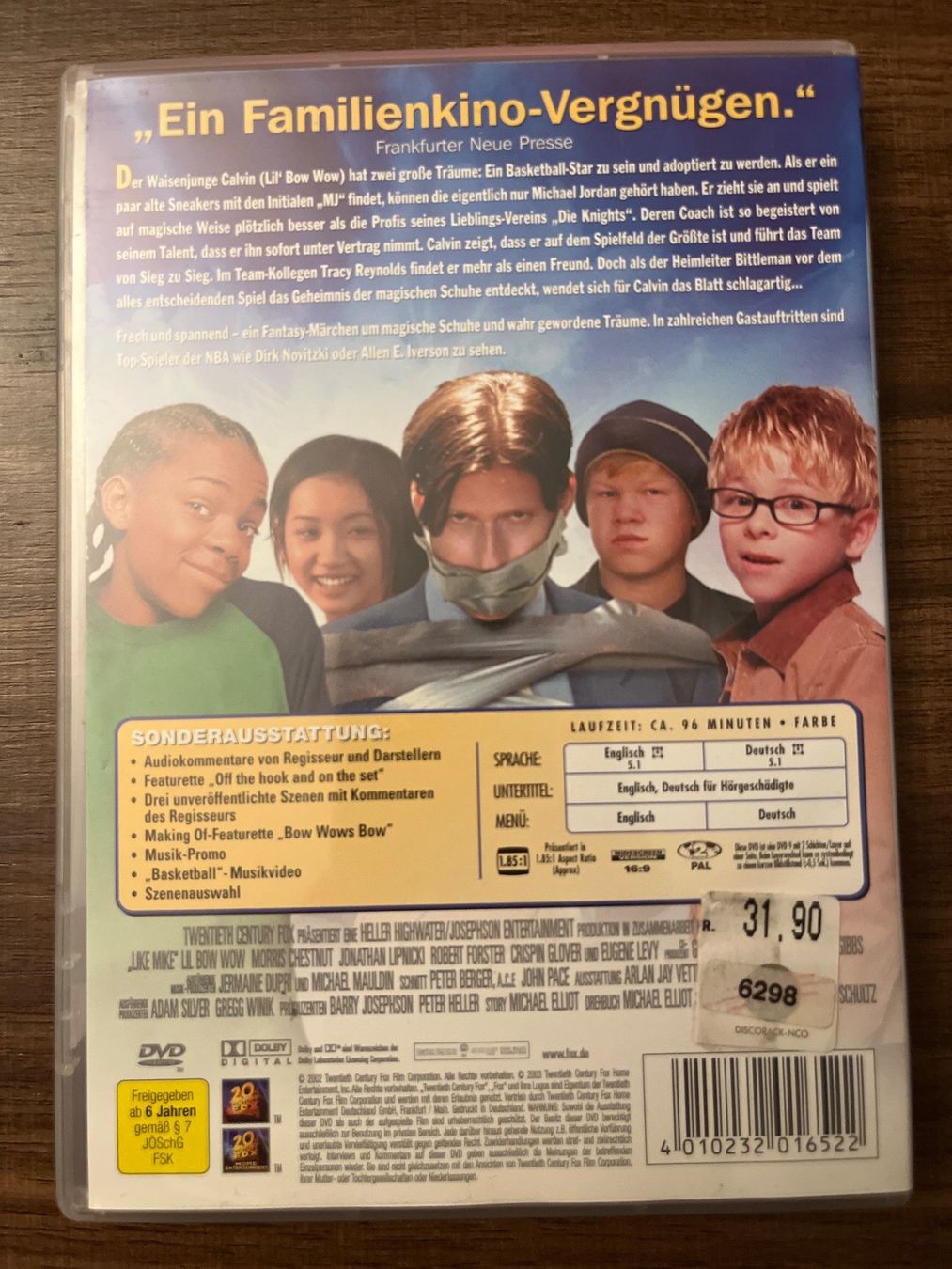 Alle DVDs: Like Mike (2002) DVD 📀 – Neu (gemäss Beschreibung) aus Sierre von  1