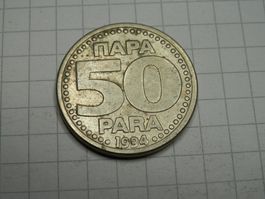 Jugoslawien 50 Para, 1994