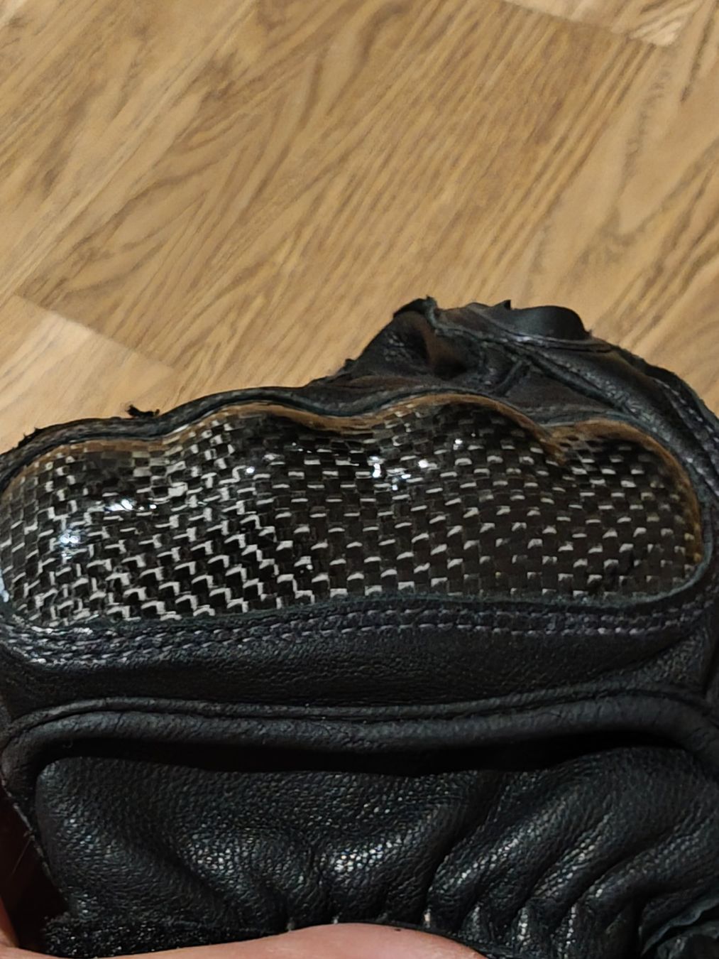 IXS Guanti & manicotti: IXS Motorrad Handschuhe Leder Carbon – Usato da Wallisellen venduto da m00ds 3
