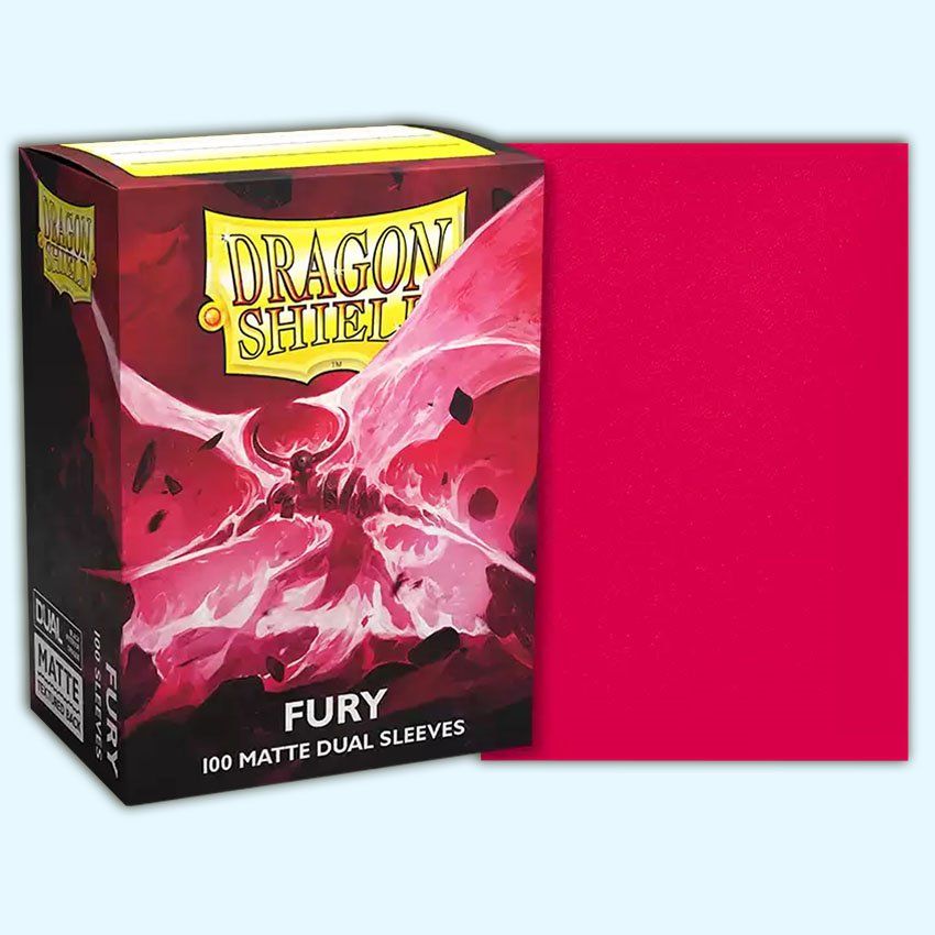 Carte collezionabili: Dragon Shield - Fury Matte - Deck Protector - Sleeves 100 – Nuovo e nell'imballaggio originale da neuchâtel venduto da GINKO-CARDS