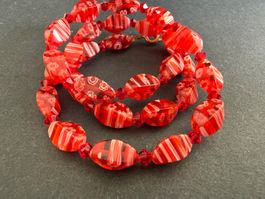 Vintage Murano Millefiori Kette