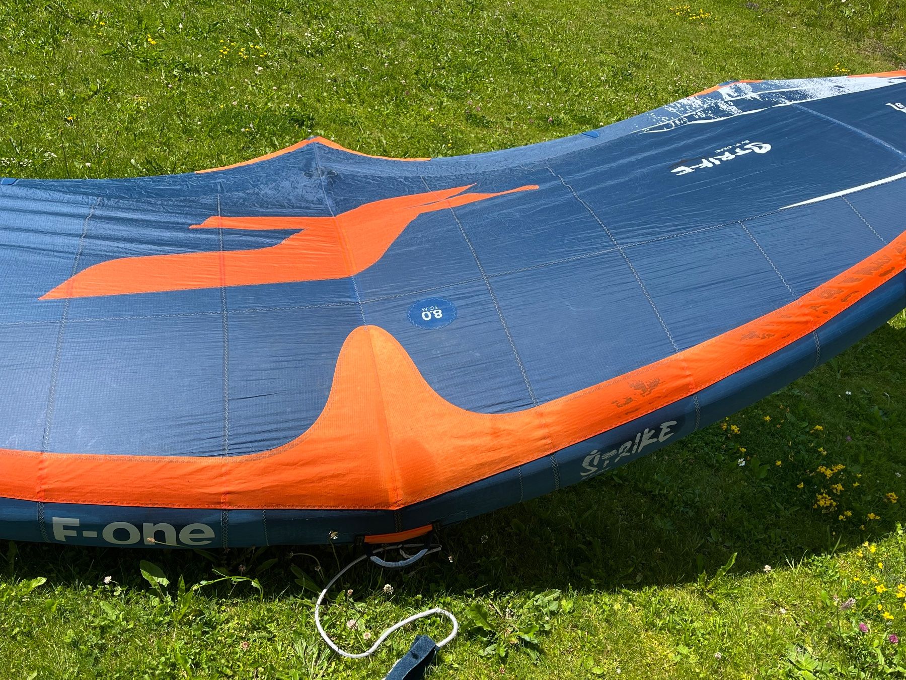 Surfen: F-One Strike CWC 8m v2 – Gebraucht aus davos wolfgang von  4