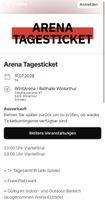 2 x Tagesticket Winti Arena: Schweiz vs. Argentinien