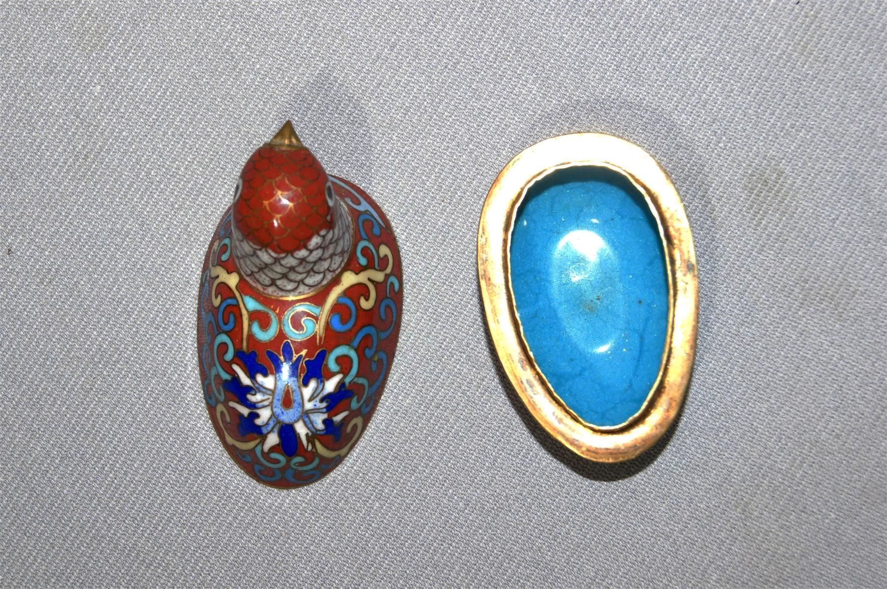 Altro in Cosmetici & Cura: (Pillen-) Dösli Cloisonné Vogel (Nr. 2) – Usato da Geroldswil venduto da ARTEFACTO 4