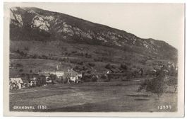 Grandval, carte-photo, circulée 1928