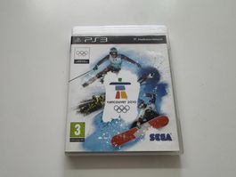 Vancouver 2010, Sony Playstation 3, PS3