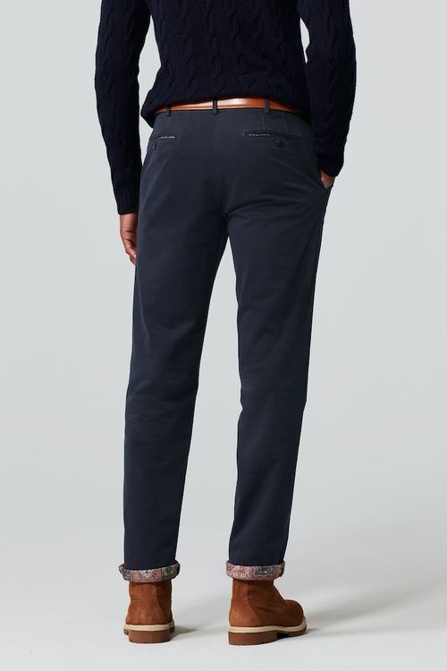MEYER Herren Hose ROMA – Bequeme Business Und Moderne Freizeit Chino Mit Gürtel