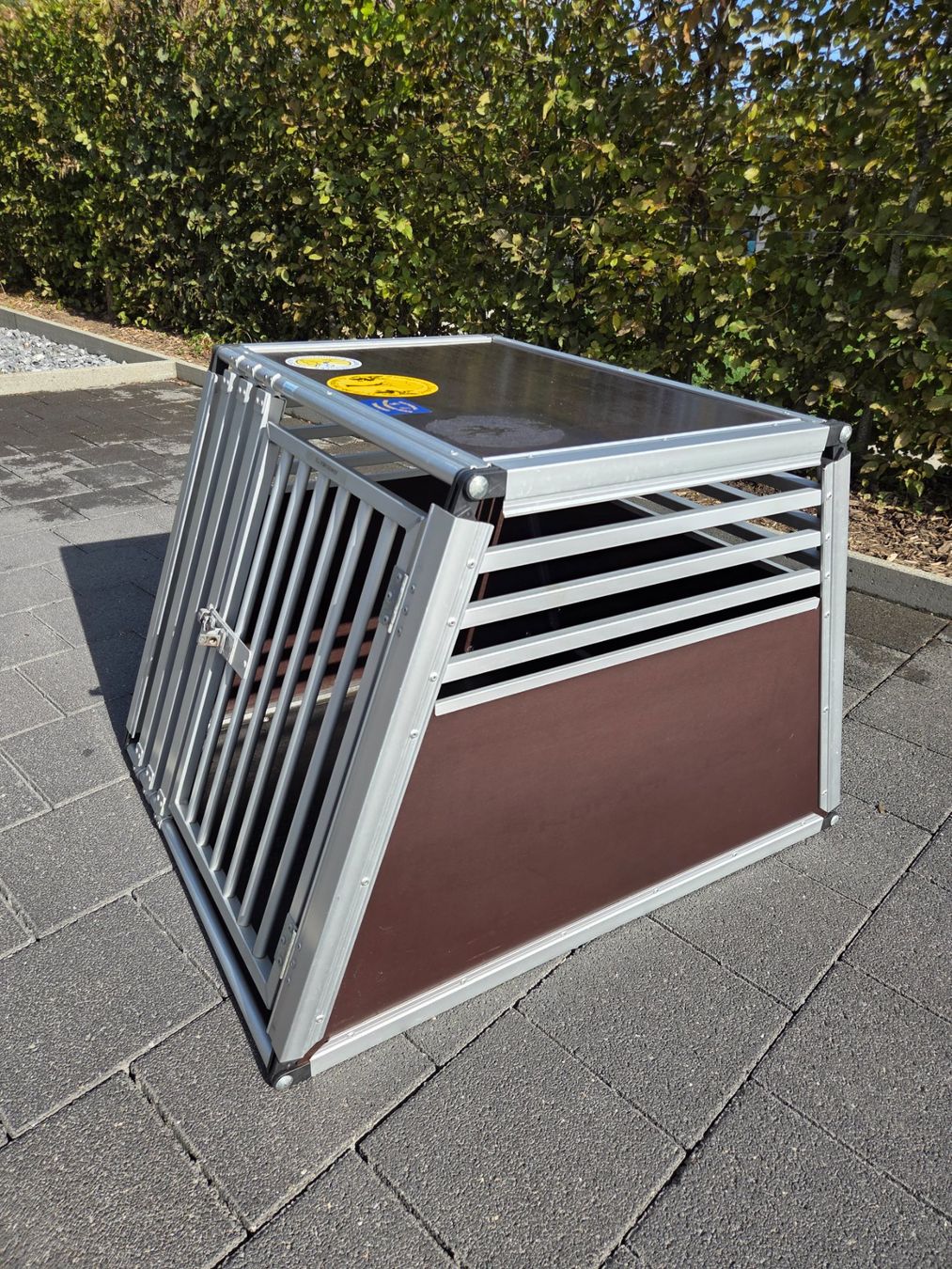 Cages, transport & sécurité: Schmidt-Hundebox – D'occasion à Kestenholz par Redog 1