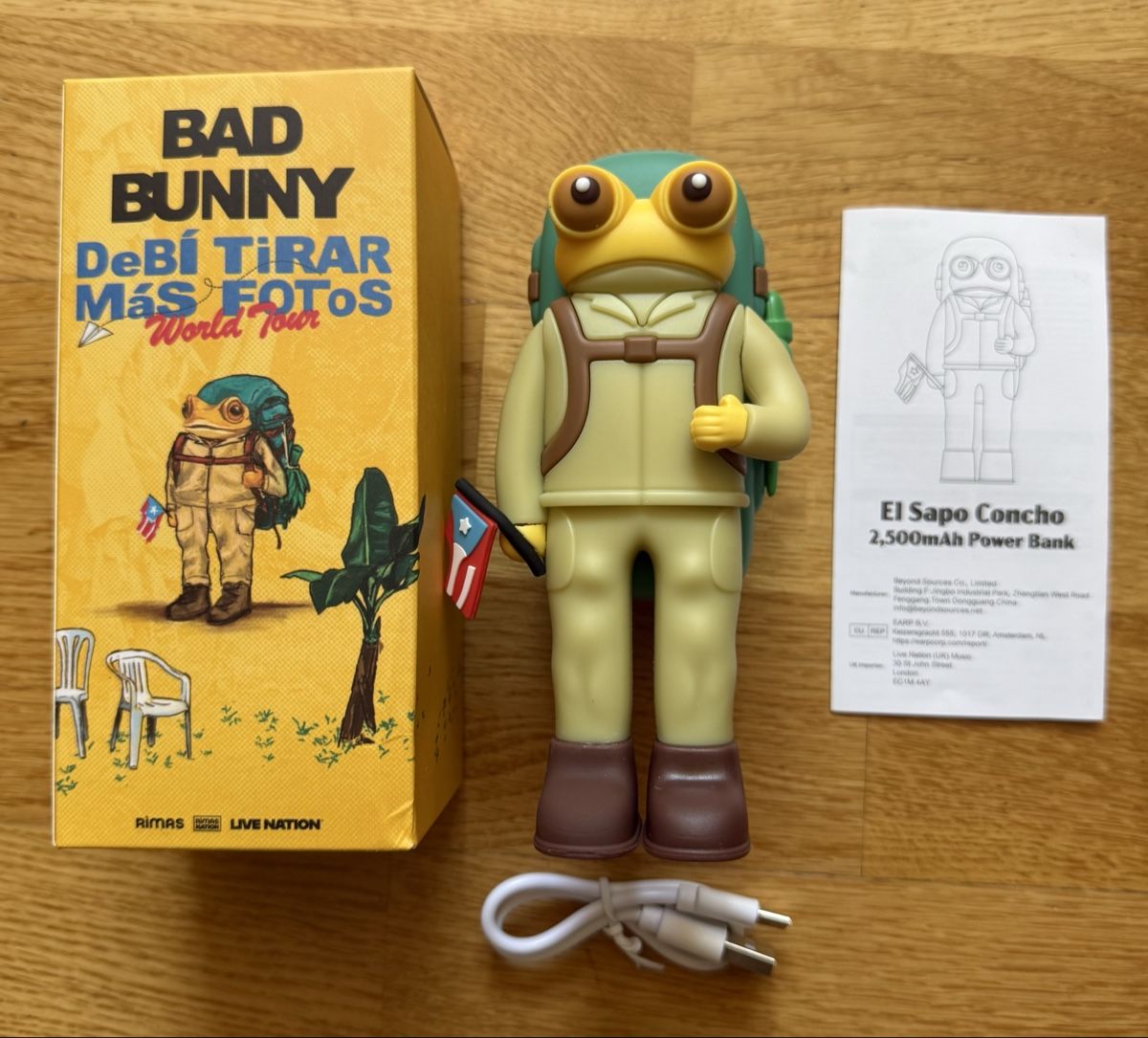 Ladegeräte: Bad Bunny VIP Package (Sapo Powerbank!) – Gebraucht aus Bern von Noah1991 2