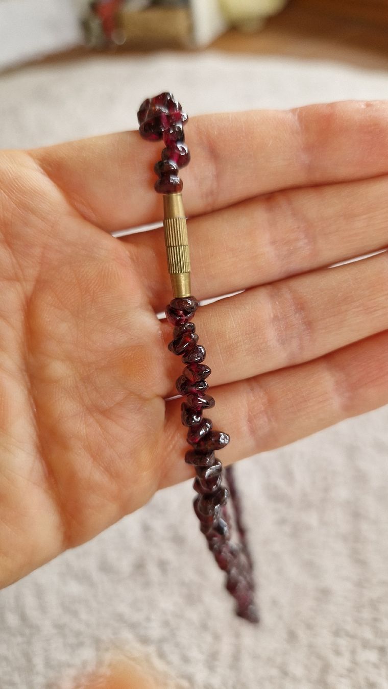 Ketten: Granat Splinter-Halskette – Neu (gemäss Beschreibung) aus Adlikon von bar_8stq 1