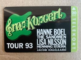 Telefonkarte Dänemark Brøn Koncert