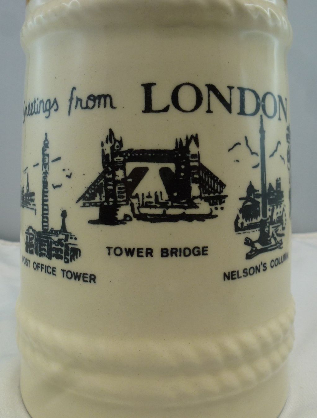 Gläser: Bier-Humpen Greetings from LONDON – Gebraucht aus Murgenthal von B.StM 3