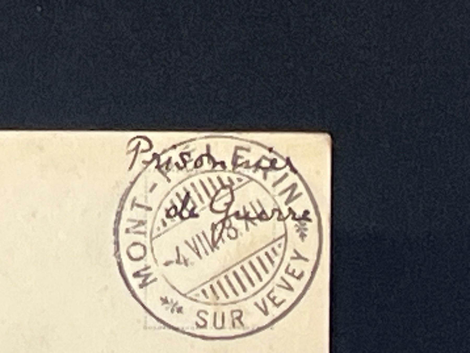 Cartoline postali: Sonnenuntergang am Thunersee – Usato da Widnau venduto da Brusi9 1