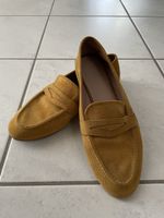 Loafers, Grösse 39, Ocker-Gelb, Herbst Look!