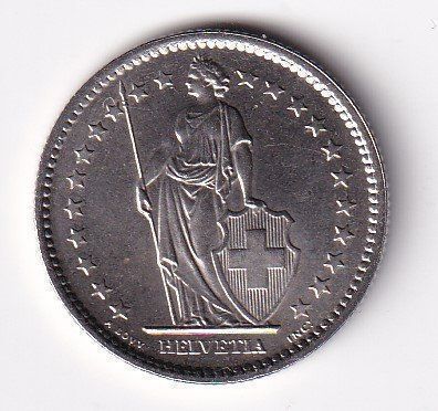 Tutti le monete: Schweiz 2 Franken 1980 vorz-unz – Usato da Neuchâtel venduto da karlpierrino 1