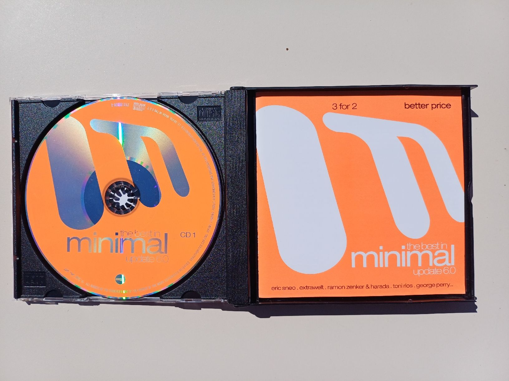 CD: The Best in Minimal - Update 6.0 - CDx3 – Usato da Begnins venduto da Drastic-Sound 2