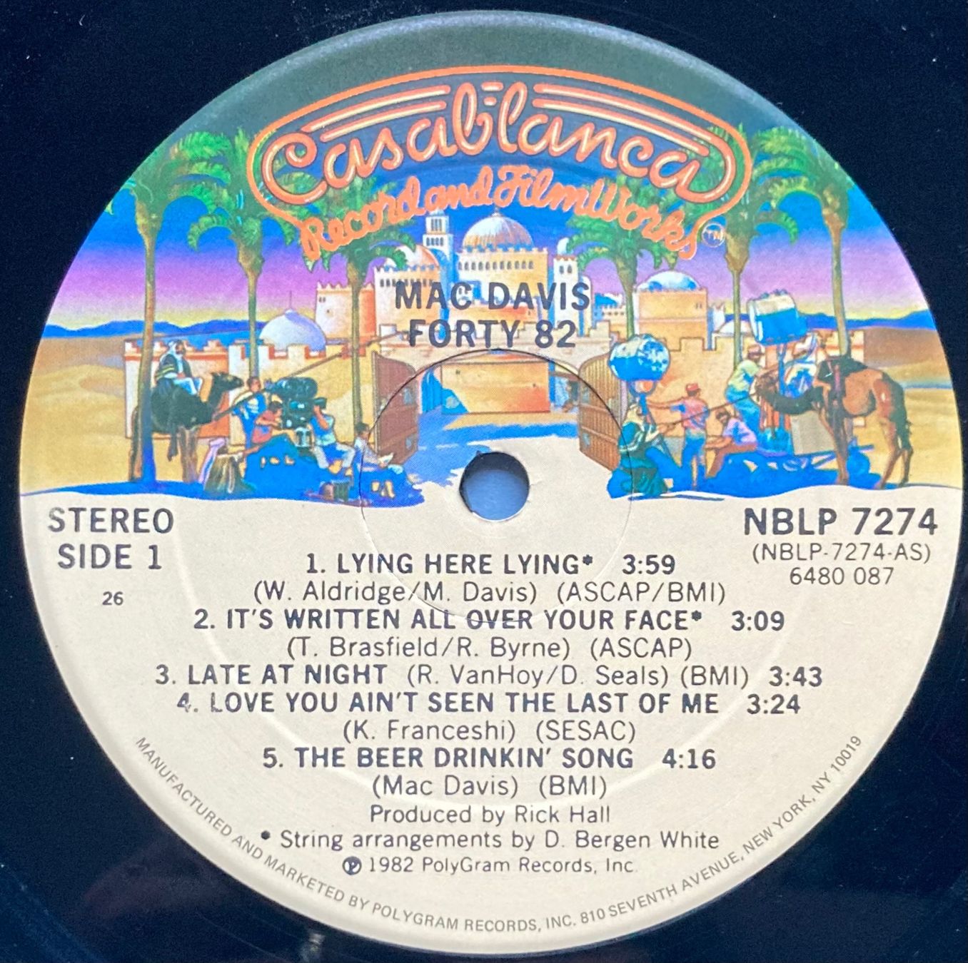 Dischi in vinile: MAC DAVIS - FORTY 82 – Usato da Poliez-Pittet venduto da Newtown-Records 3