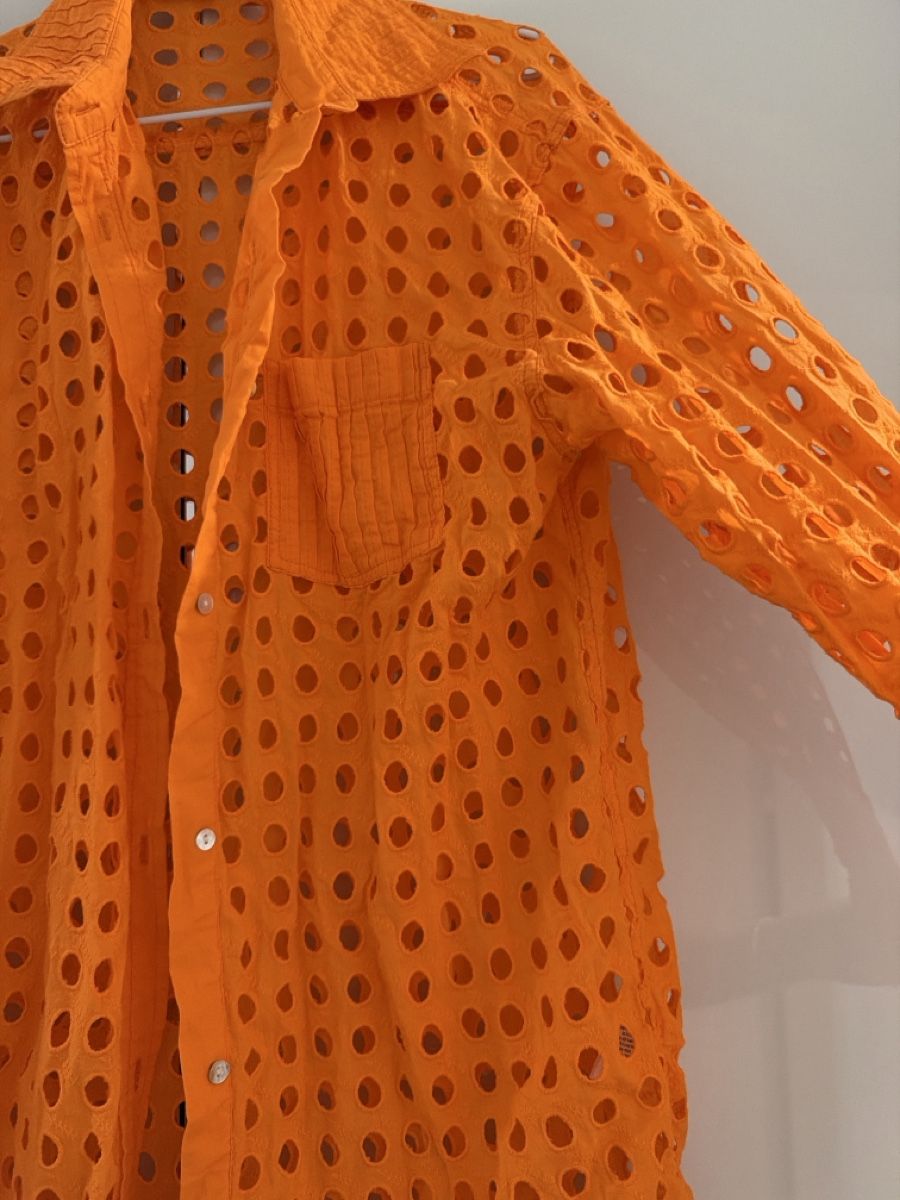 Blusen: Hemd Cover-up in Orange von Revolve / Solid & Striped – Neu (gemäss Beschreibung) aus Cham von pod_d99h 3