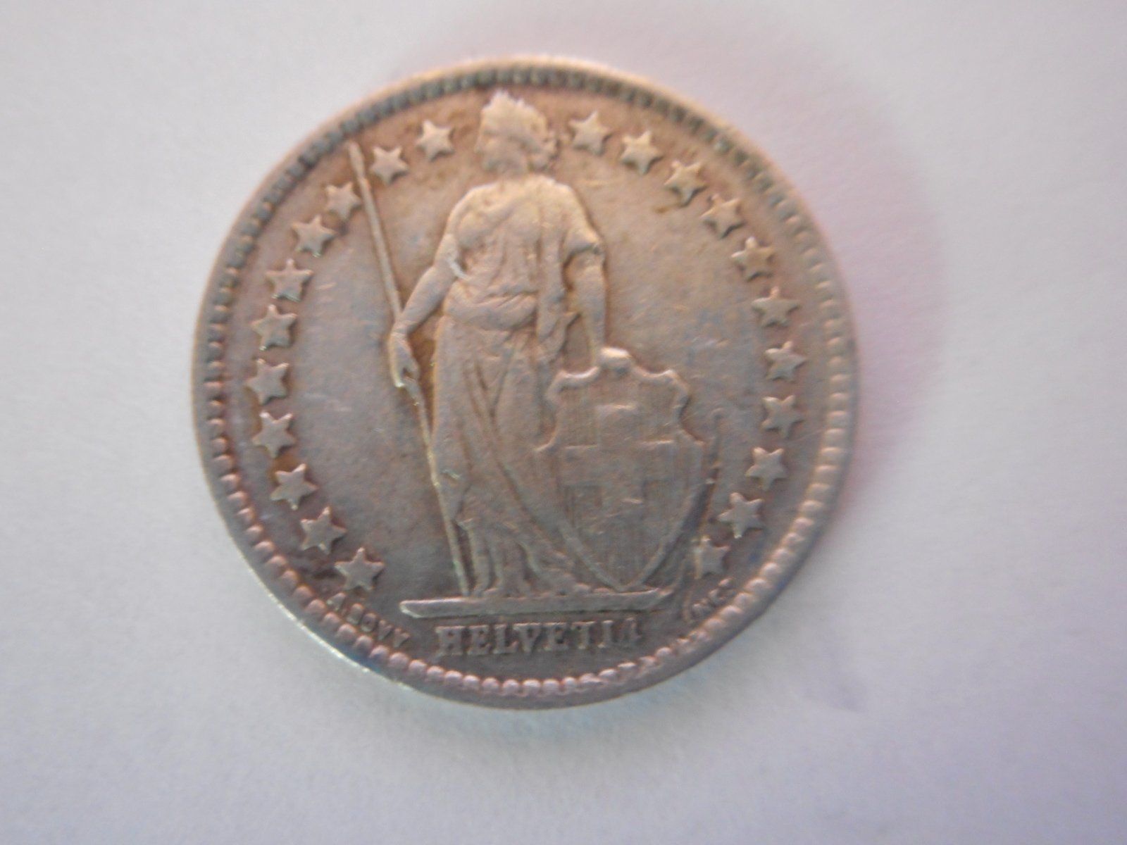 Alle Münzen: 50 Rp. 1937 silber – Gebraucht aus Kriegstetten von pizlad2010 1