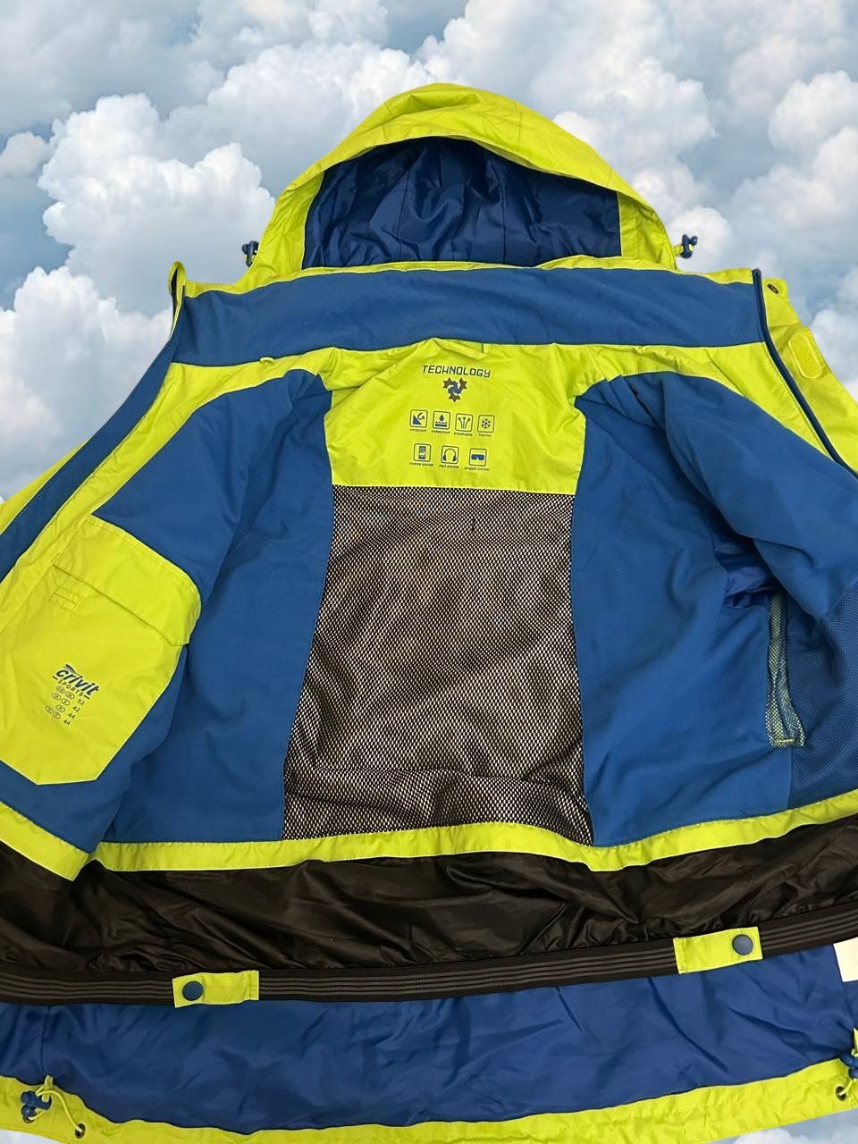 Giacche: Crivit Veste de ski vert fluo | Crivit ski waterproof jacket – Usato da Clarens venduto da meritus 6