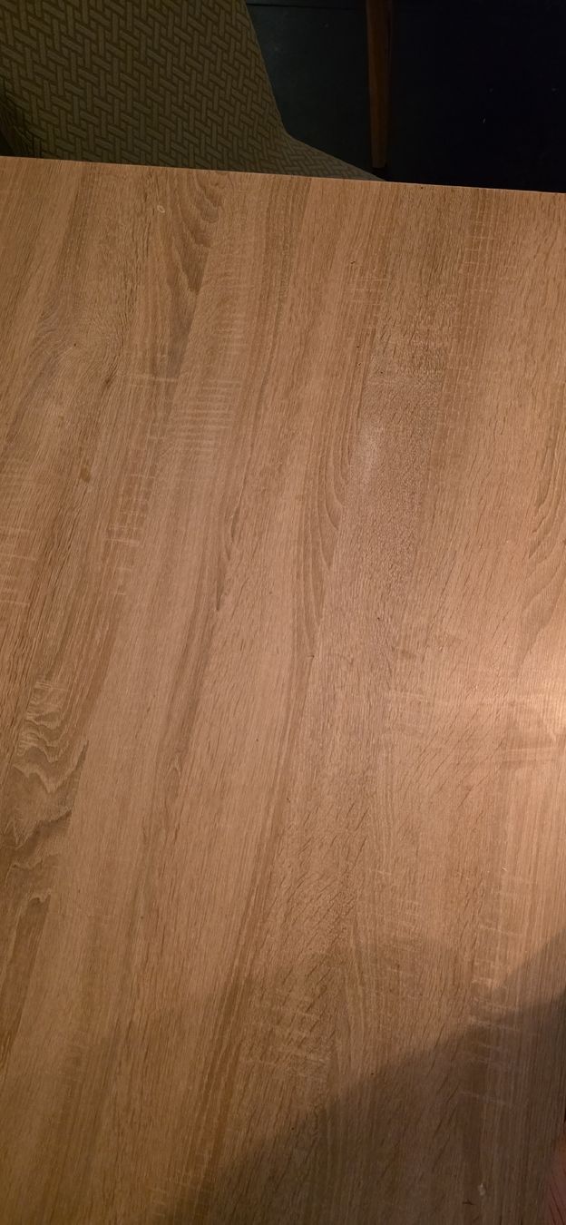 Tische: Esstisch Holzoptik mit Metallgestell – Gebraucht aus Muri AG von Damodeta 2