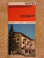 schöner prospekt aus Zermatt 1960/70 er Jahren. top zustand
