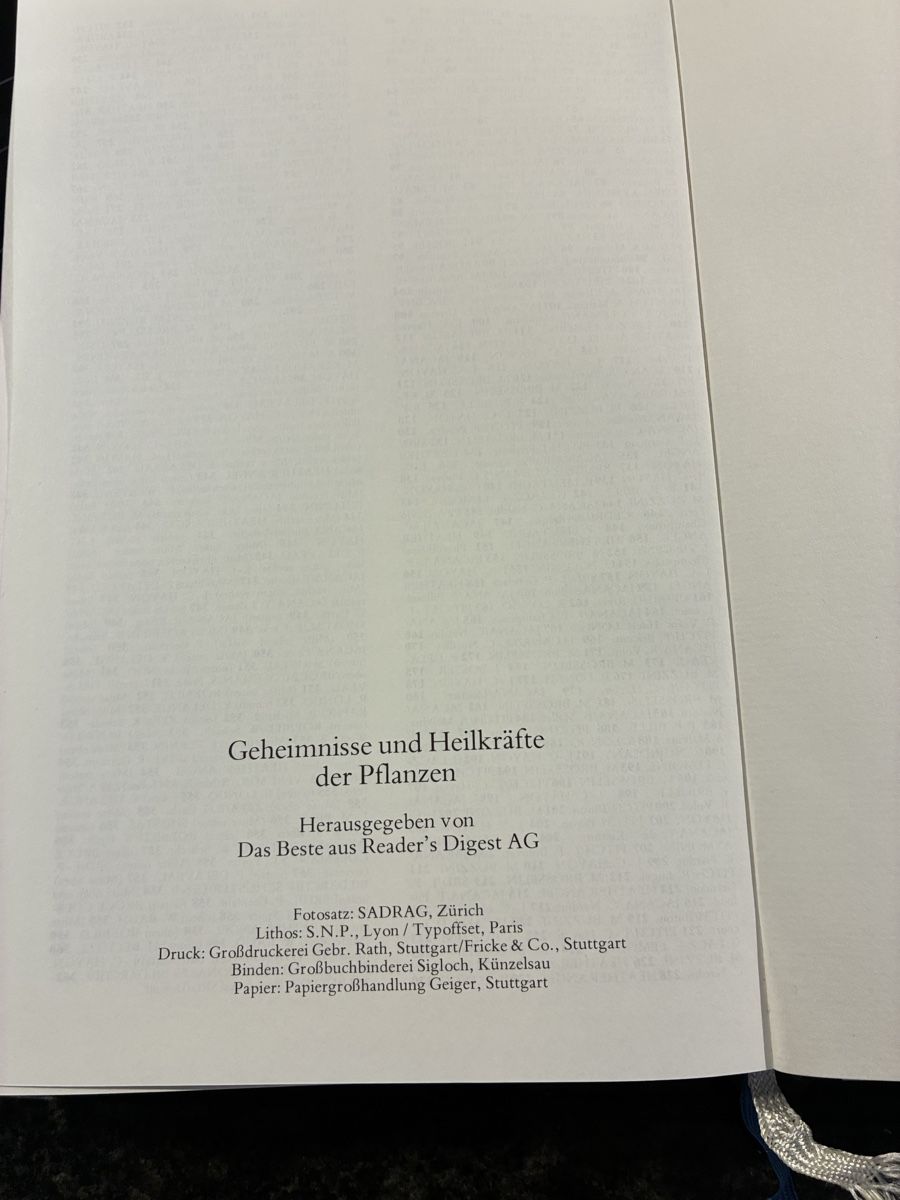 Libri: Buch - Heilkräfte der Pflanzen  – Usato da Belp venduto da Hornusser54 4