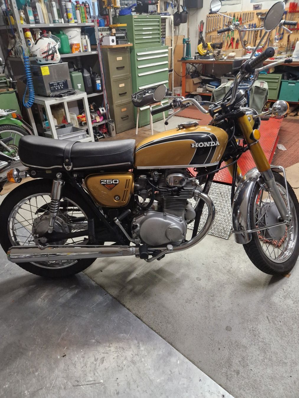 Honda Route: Honda CB 250 Veteran – D'occasion à grossaffoltern par scirocco03 6