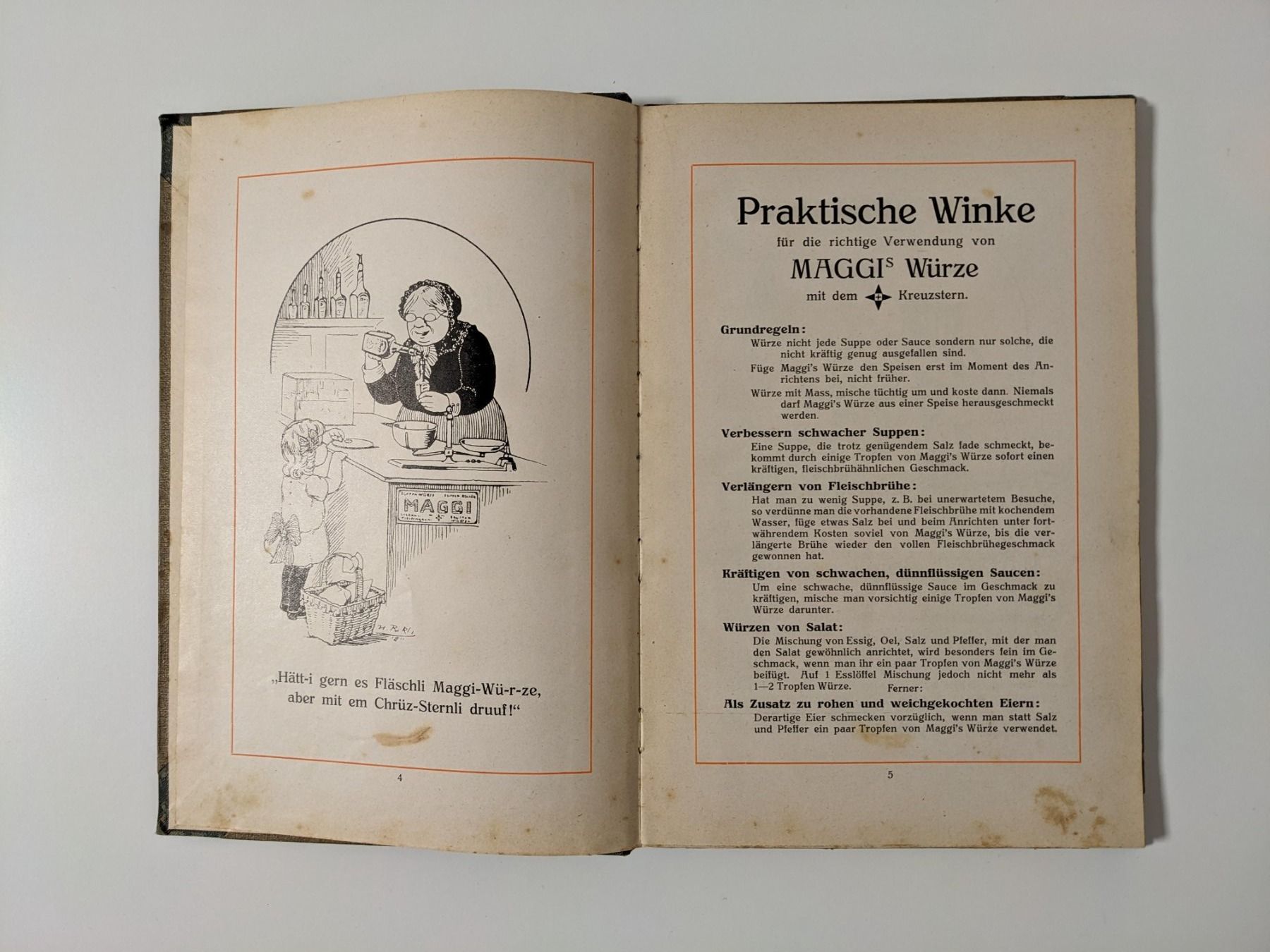 Libri: MAGGI Rezeptbuch, antik – Usato da Zürich venduto da Good_old_days 2