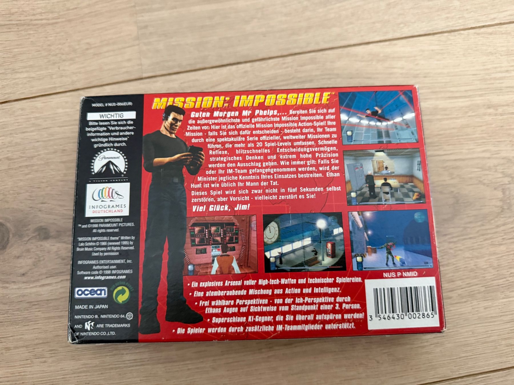 Nintendo Giochi: Mission: Impossible Expect The Impossible für Nintendo 64 – Usato da Thörishaus venduto da Swaxx 2