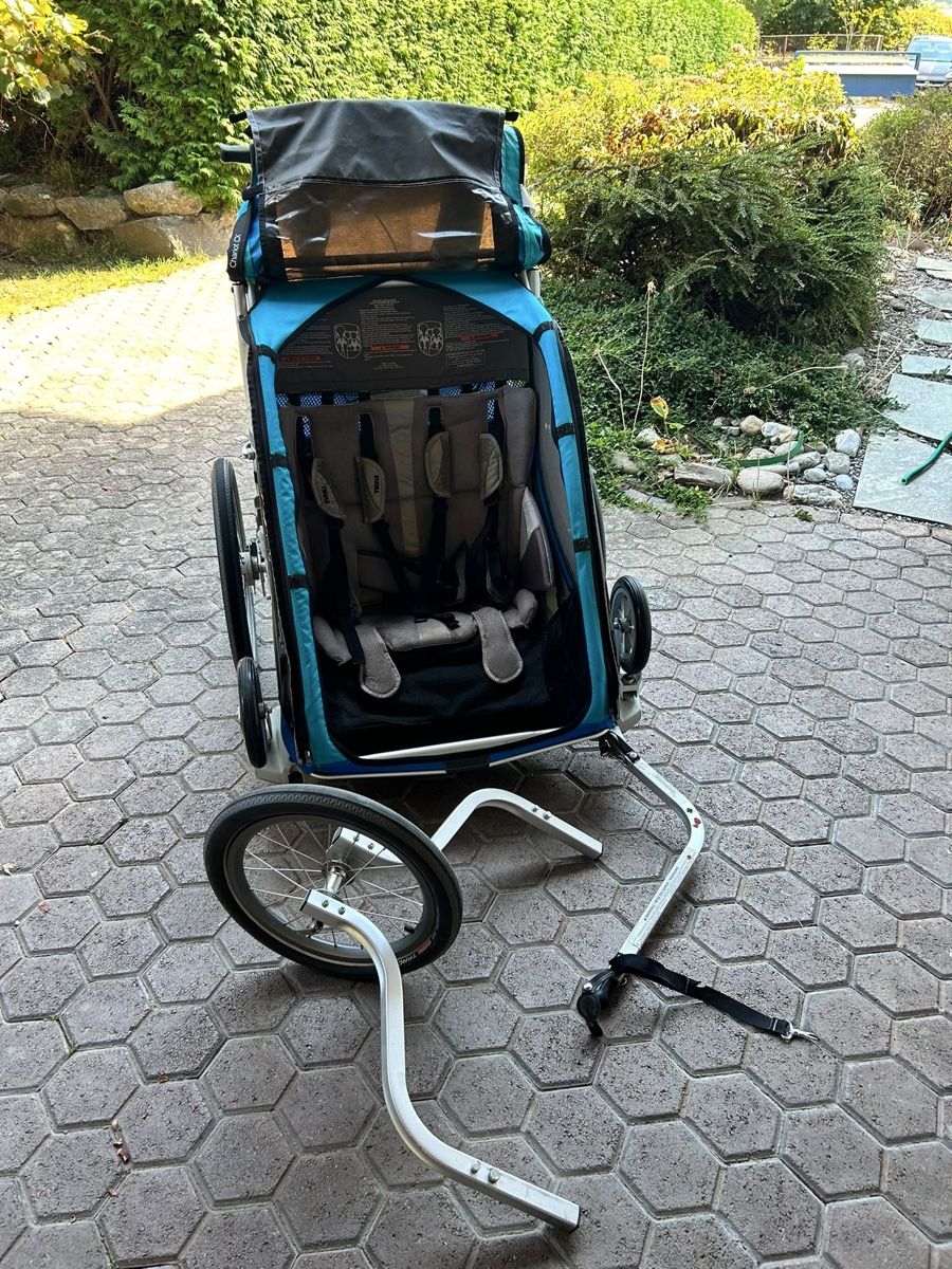 Thule Anhänger: Chariot CX2 Kinderwagen – Gebraucht aus Felsberg von Arli81 4