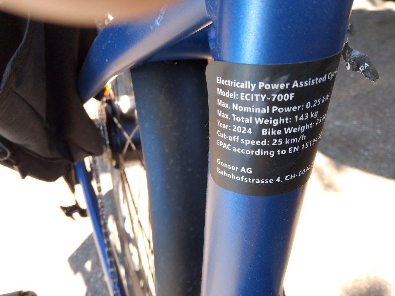 Biciclette: E-Bike City – Usato da Thun venduto da charis10 5