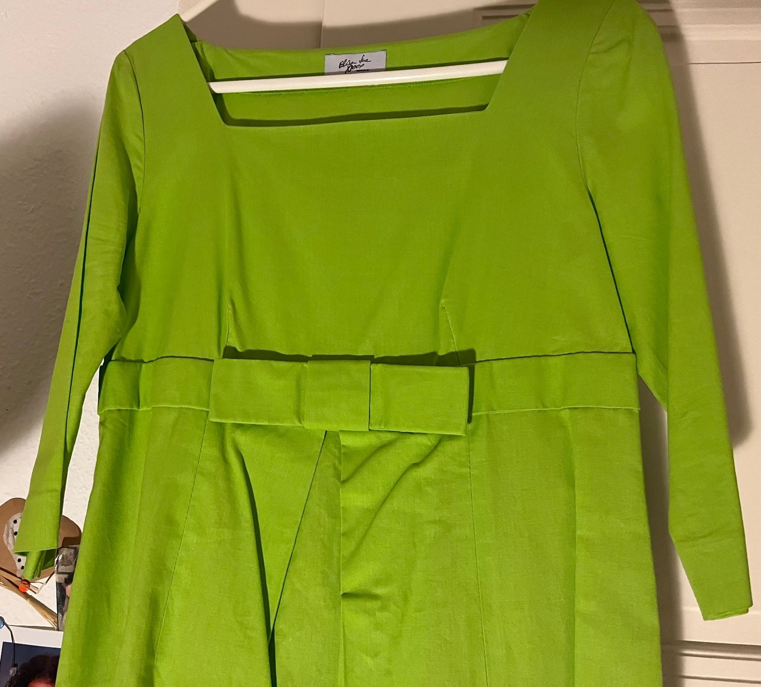 Vestiti: Robe 100 % coton - vert pomme - Taille M – Usato da Genève venduto da Donnet2 1