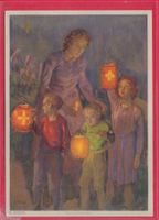 BUNDESFEIERKARTE 1947, LAMPIONUMZUG