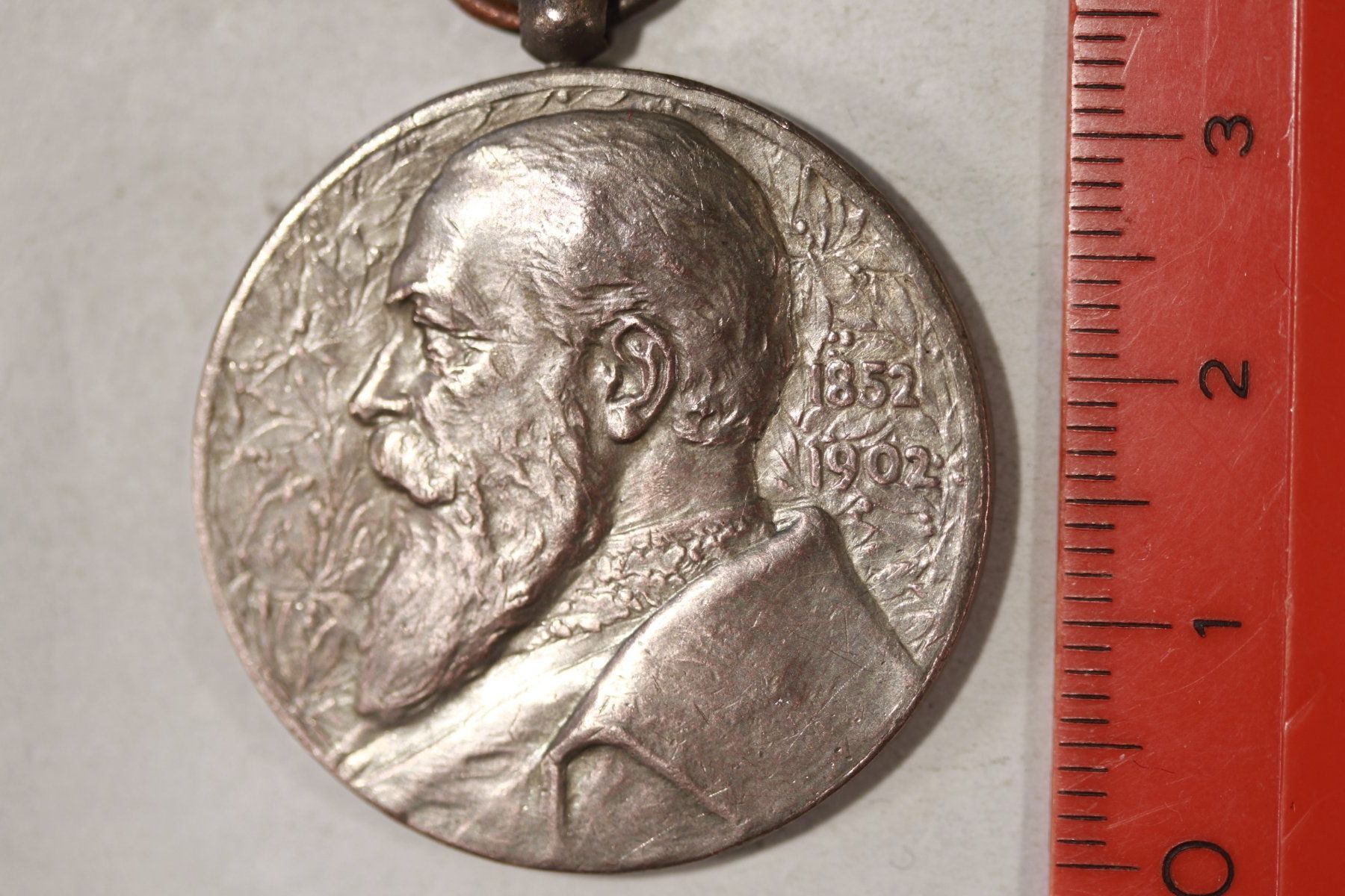 Medaillen: Medaille Duché de BADES  1902 – Gebraucht aus La plaine von 7A6T2ME 3